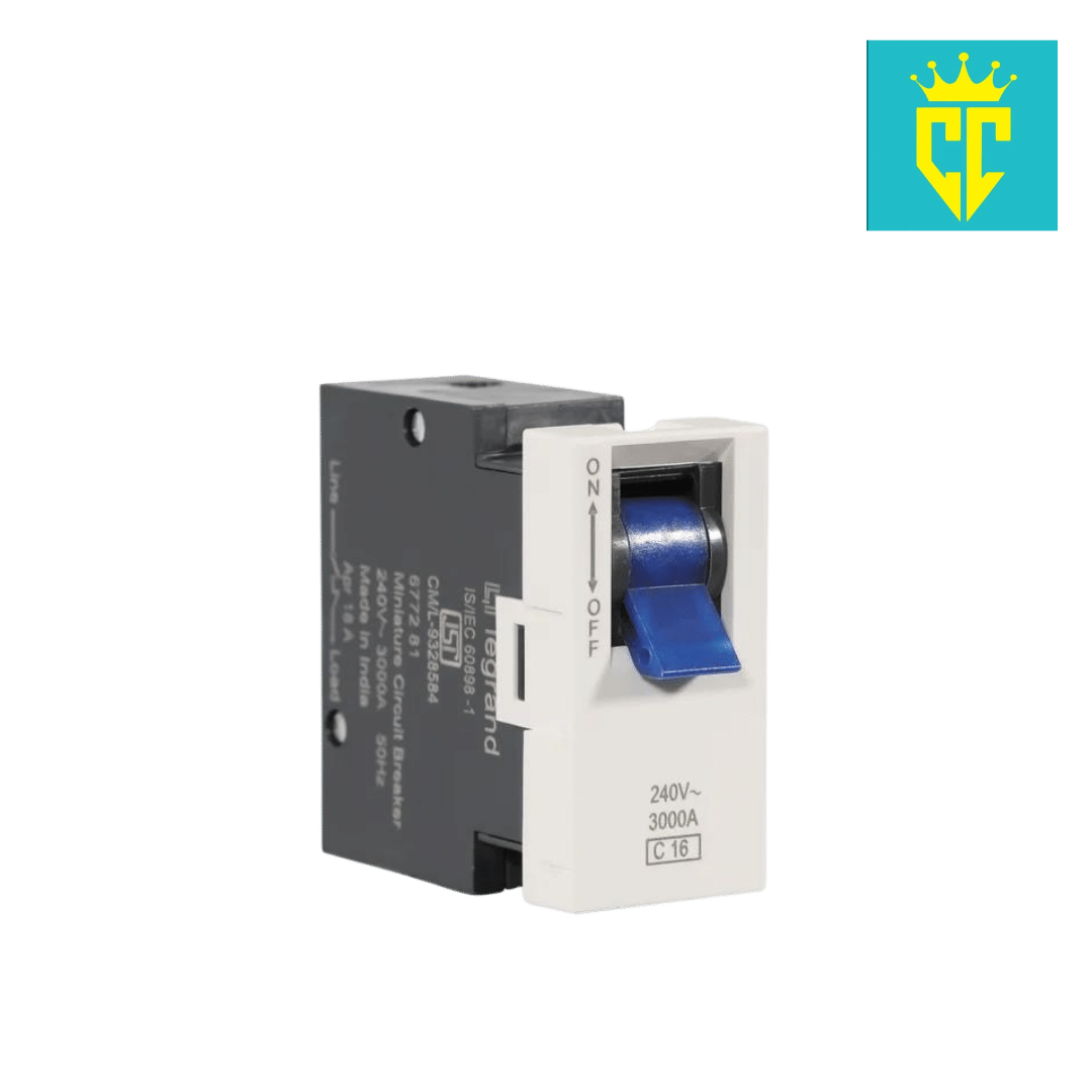 16A-SP-Modular MCB-1 Module-White